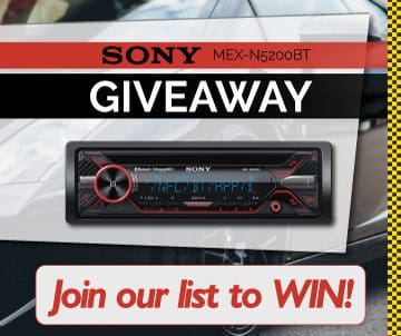 Sony MEX-N5200BT Product Giveaway