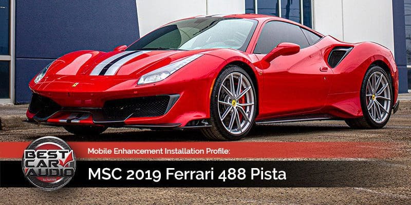 Mobile Enhancement Industry Profile: 2019 Ferrari 488 Pista