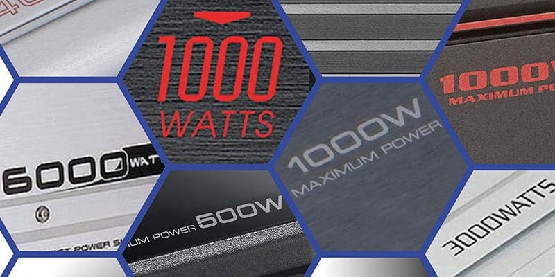 Why Do Car Audio Amps Have Max Power Ratings?