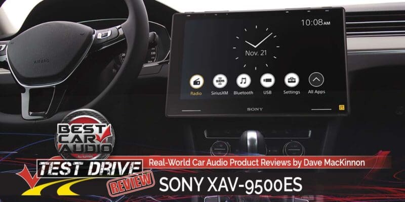Test Drive Review: Sony XAV-9500ES Mobile ES Hi-Res Receiver