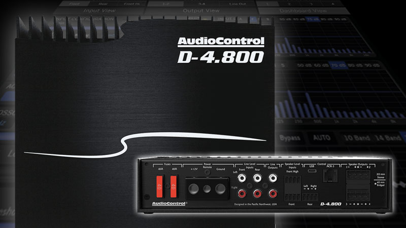 AudioControl D-4.800 Amplifier