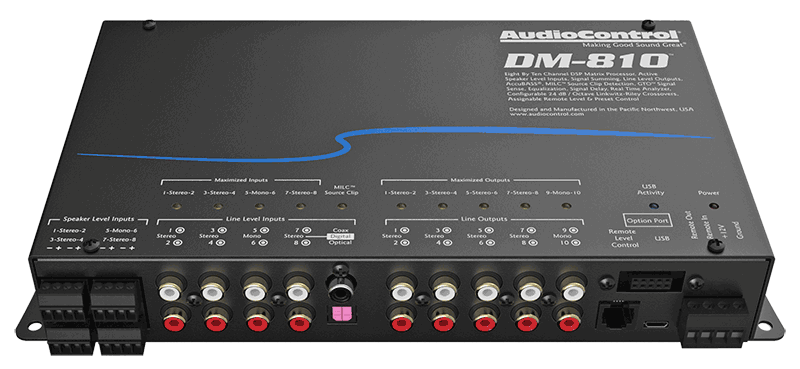 Product Spotlight: AudioControl DM-810 Digital Signal Processor