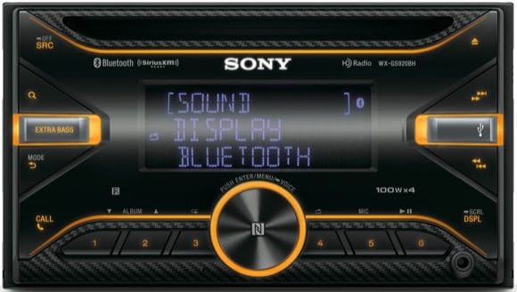 Sony MEX-N5300BT 1-DIN CD Car Stereo, SiriusXM Ready, Bluetooth, AM/FM Radio