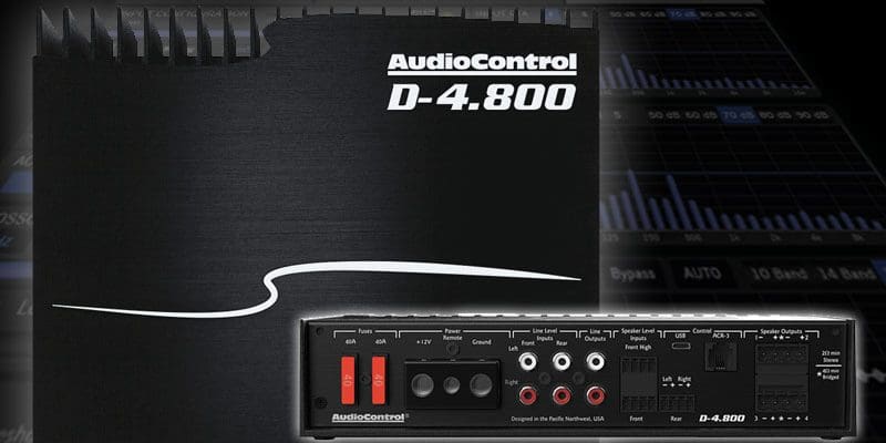 Product Spotlight: AudioControl D-4.800 Amplifier