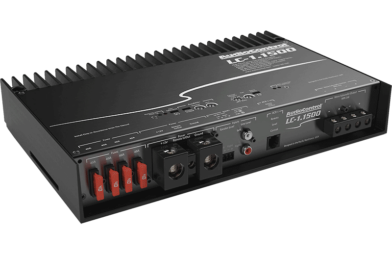 Product Spotlight AudioControl LC1.1500 Mono Subwoofer Amplifier