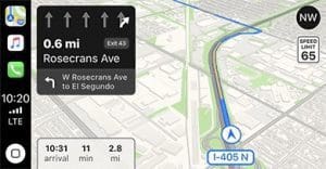 Apple CarPlay Navigation