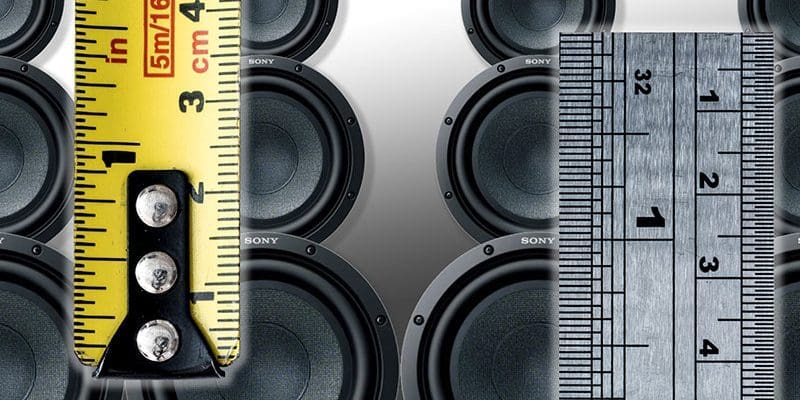 Are Smaller Subwoofers Faster than Large Ones?