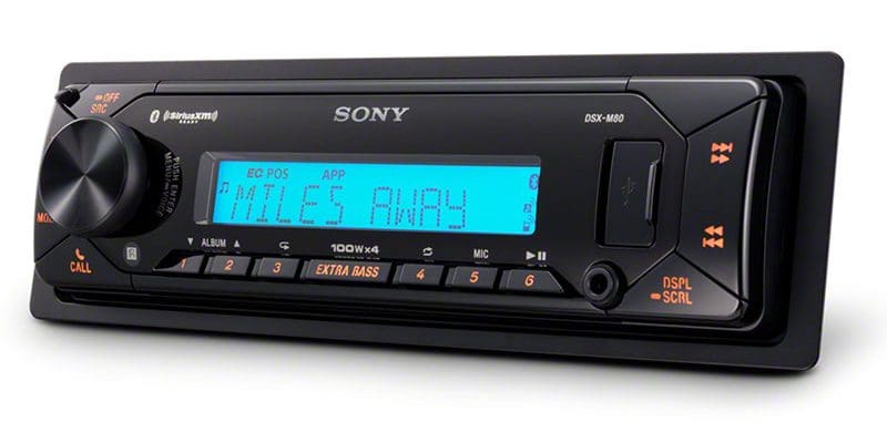 Product Spotlight: Sony DSX-M80 Marine Bluetooth Receiver