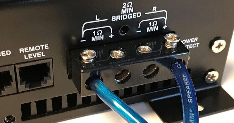 Amplifier Bridging