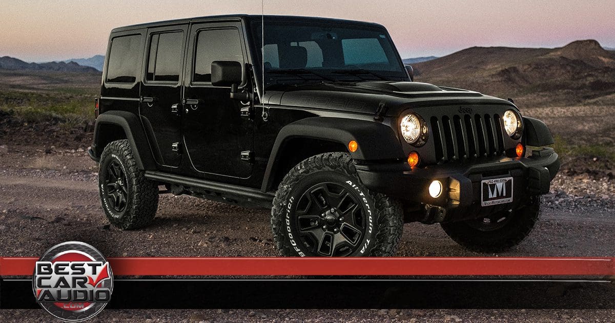 Jeep Wrangler Audio and Accessory Upgrades