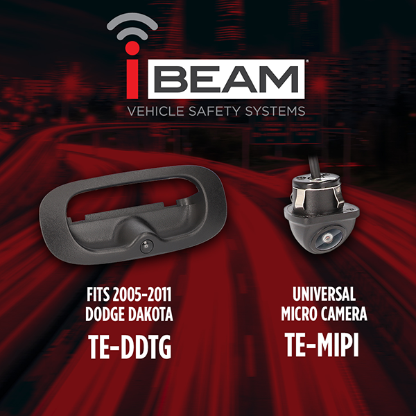 iBEAM Ships New Tailgate Handle Cameras and Window Mount