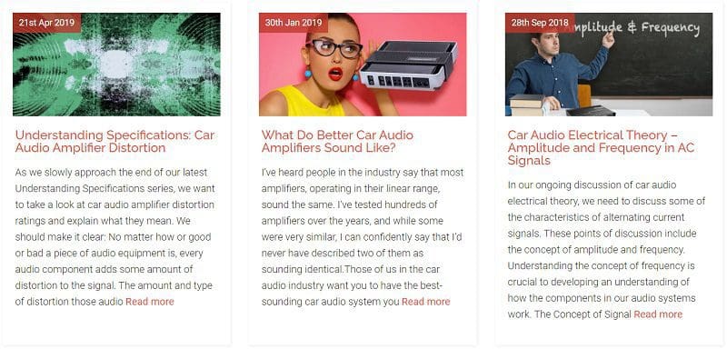 Car Audio Retailers