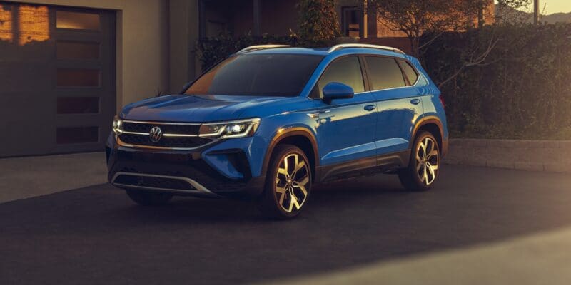 2022 VW Taos. A CUV Competitor with a Dash of Sporty.