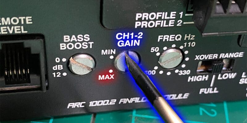 Let’s Crush Some Myths about Car Audio Amplifier Gain Settings