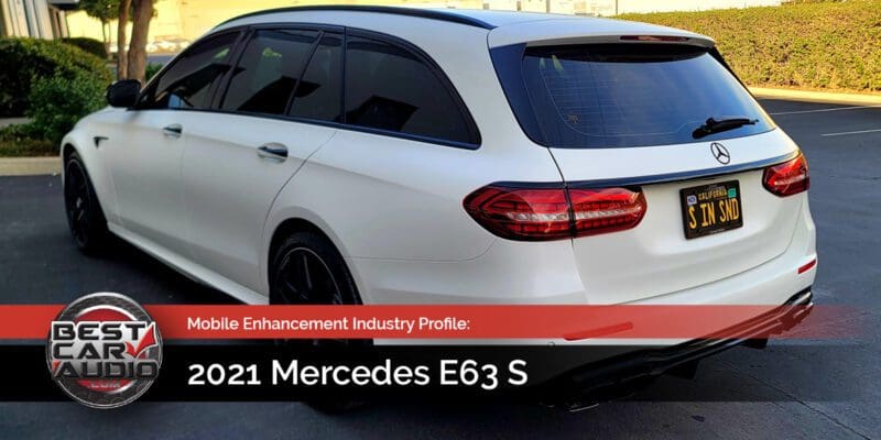 Mobile Enhancement Industry Profile: Simplicity in Sound Mercedes-Benz E63 S Wagon