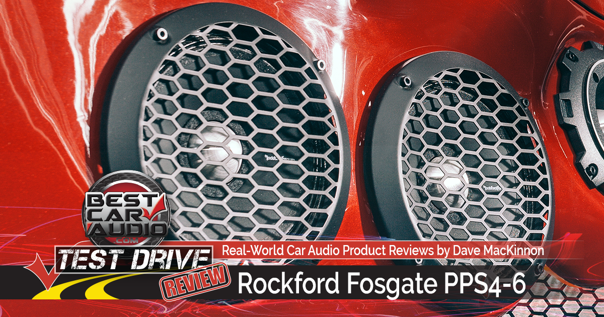 Test Drive Review Rockford Fosgate PPS46 Punch Pro Midrange