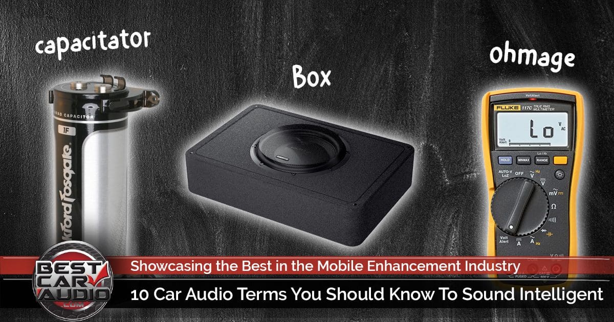 10 Car Audio Terms You Should Know To Sound Intelligent