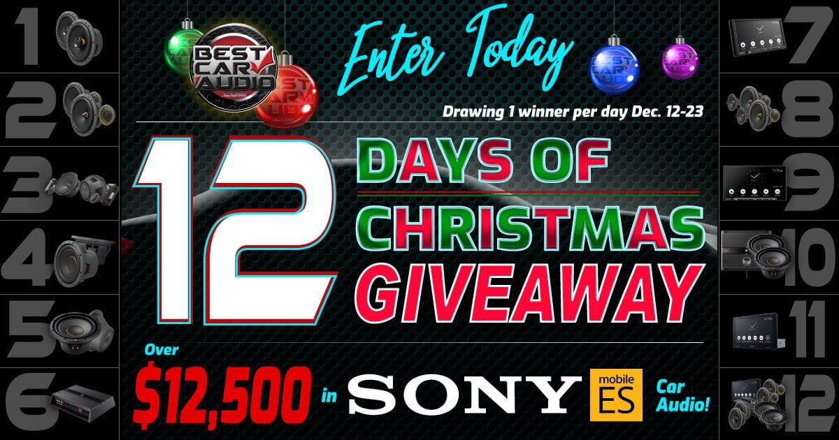 12 Days of Christmas Sony Giveaway