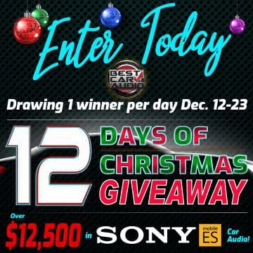 Sony 12 Days of Christmas Giveaway