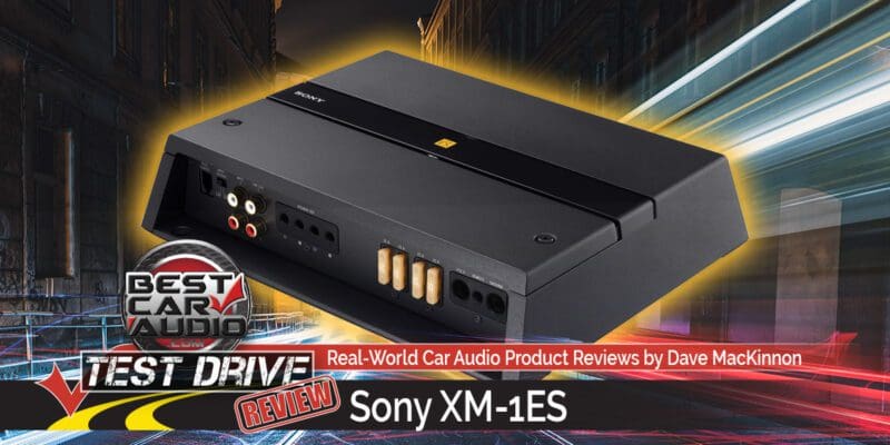 Test Drive Review – Sony XM-1ES Mono Audio Amplifier