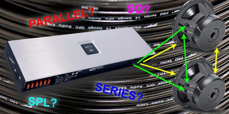 Another Look at Car Audio Subwoofer Voice Coil Series-Parallel Wiring