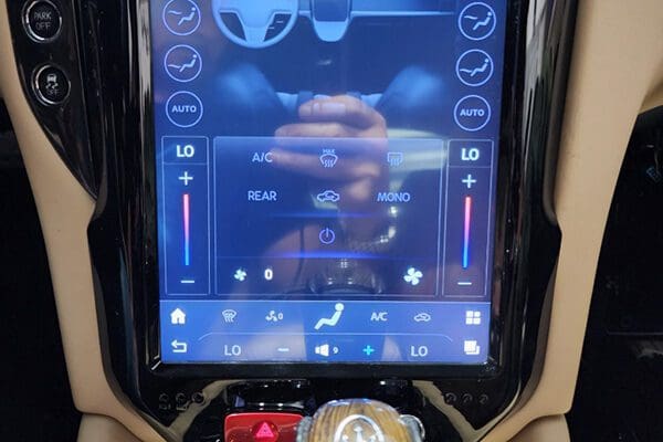 RDV Launches Tesla Style Radio for Maserati