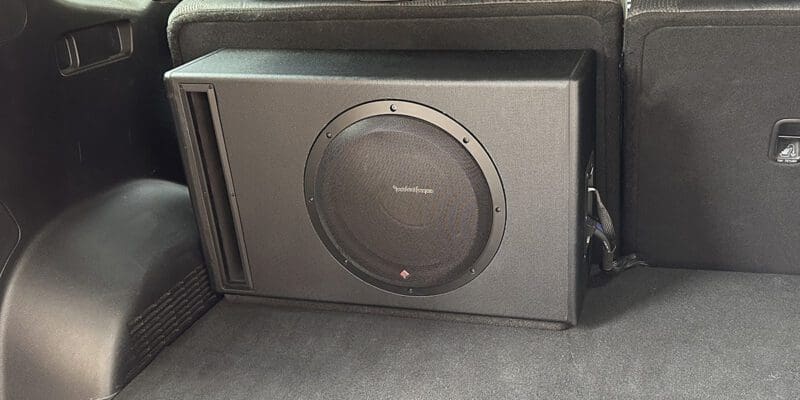 An Over-Engineered Subwoofer Hold-Down Solution