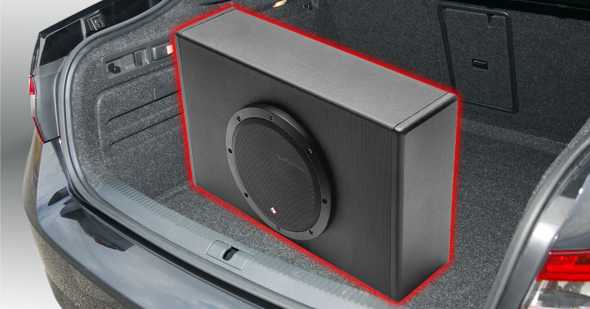 Rockford Fosgate P300-10 Subwoofer de 10 auto-amplificado