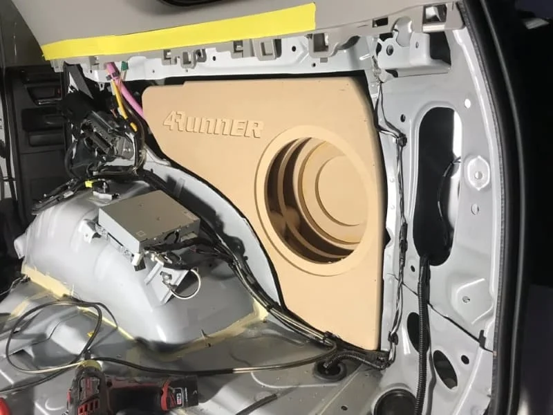 Custom Subwoofer Enclosure