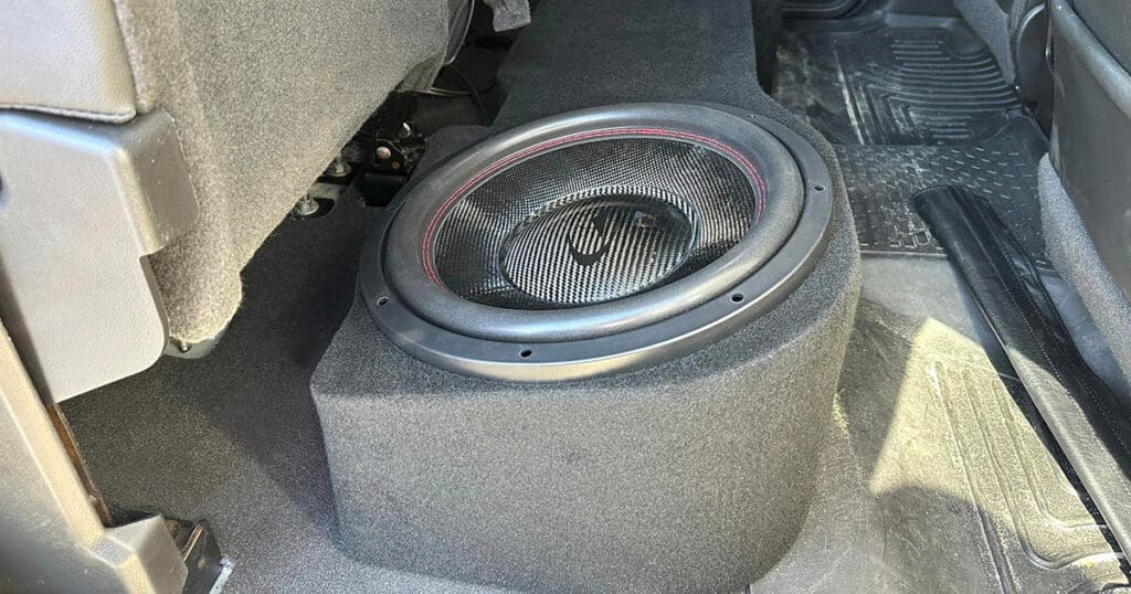 UnderSeat Truck Subwoofers Face Up or Down?