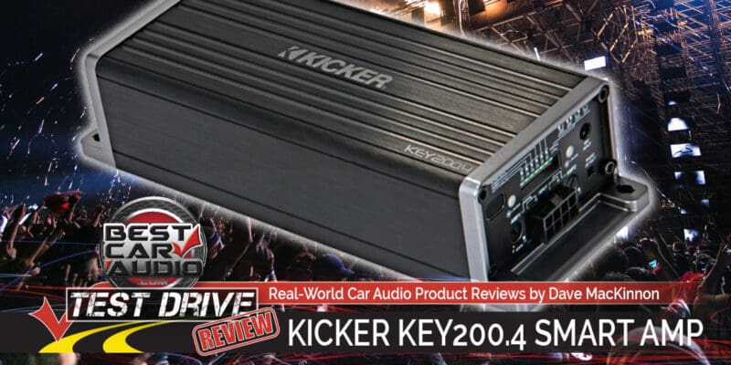 Test Drive Review: KICKER KEY200.4 Smart Amplifier