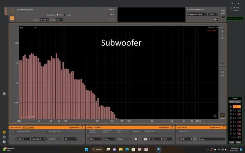 Factory Stereo Subwoofer
