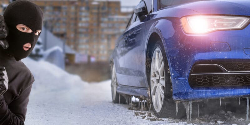Vehicle Safety During Cold Weather Warm-Up