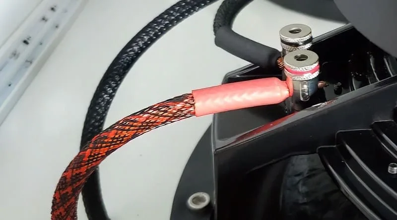 Subwoofer wire