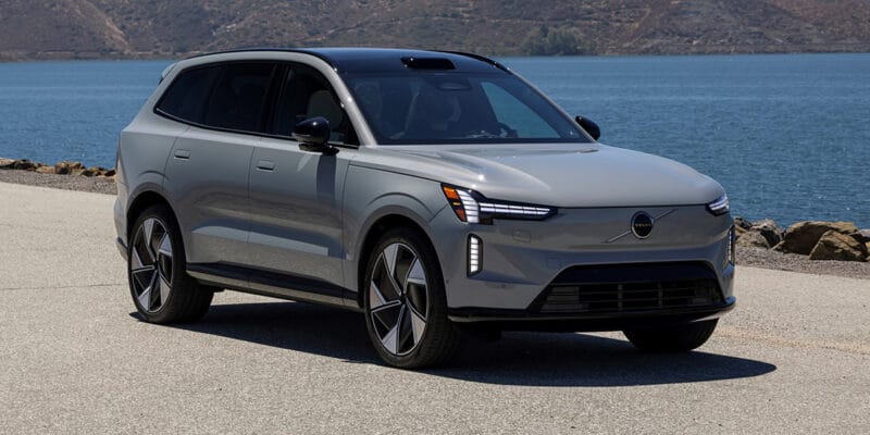 2025 Volvo EX90. The Beautiful and Rational Three Row Electric Choice