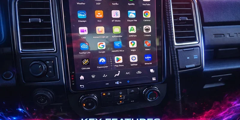 RDVFL Introduces Tesla-Style Screen Upgrade for Ford F-Series Trucks